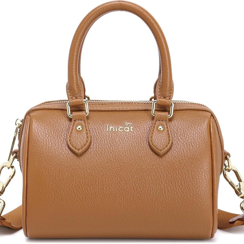 INICAT Women's Mini Satchel - Versatile Vegan Leather Purse for Every Occasion